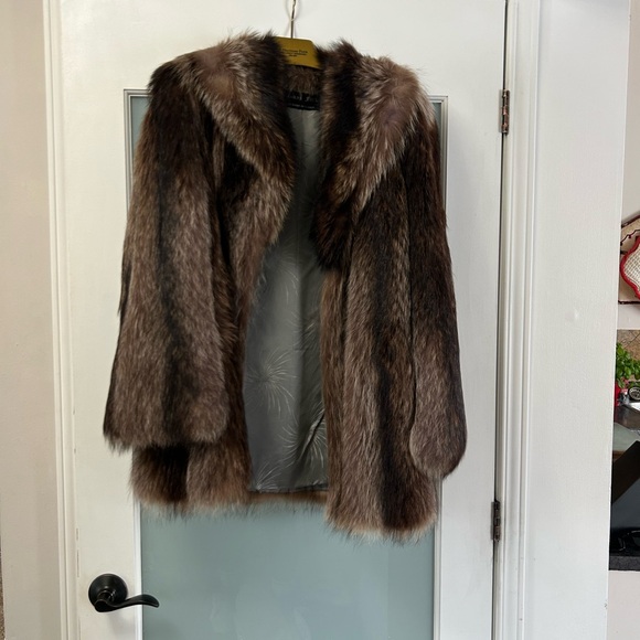 Jackets & Blazers - Vintage fur coat